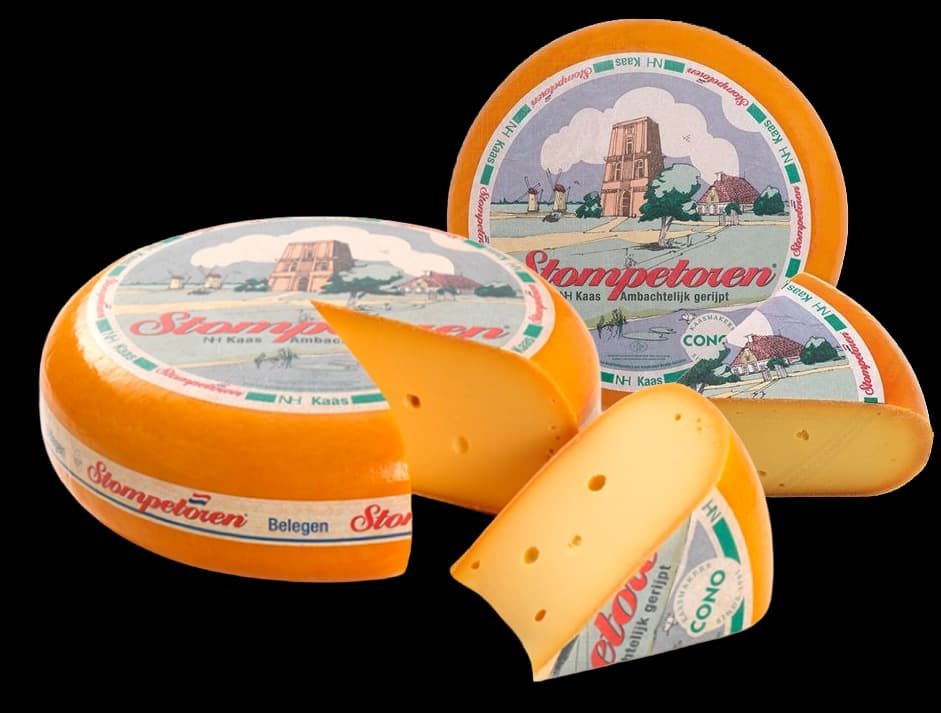 Stompetoren Belegen kaas